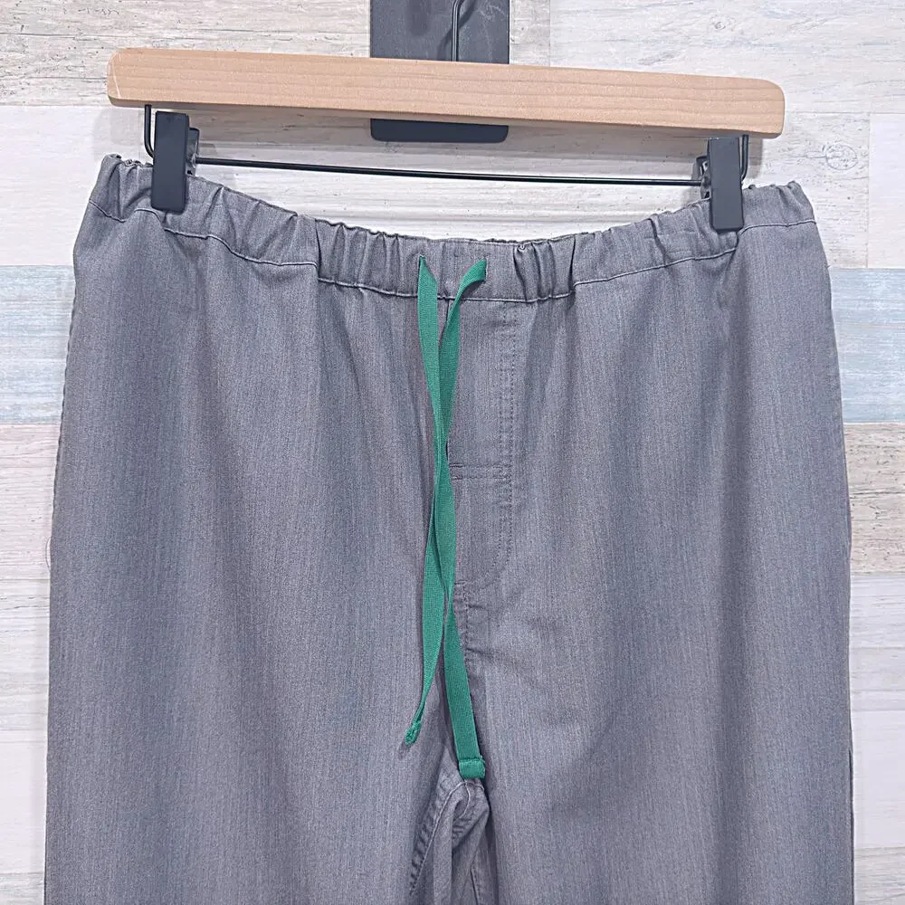 FIGS Technical Collection Pisco Basic Scrub Pants Graphite Gray Mens Medium